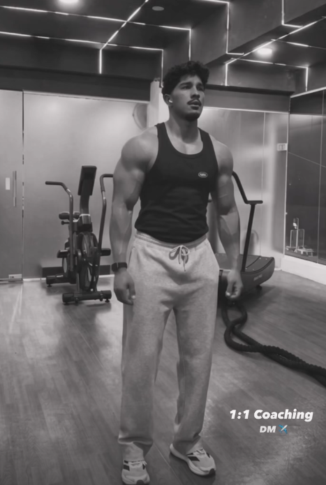 Joel Dsouza standing in a gym